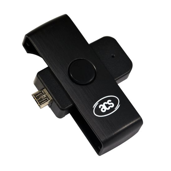 Mobilni kartični čitalec z mikro USB priključkom